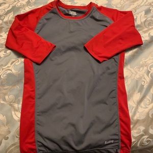 Mens 3/4 sleeved compression shirt- worn twice